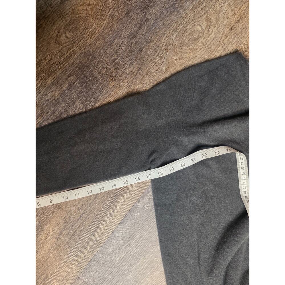 Chanyarn Sweater Womens XL Dark Gray 100% Cashmere V-Neck Knit Pullover NWT - Picture 3 of 6
